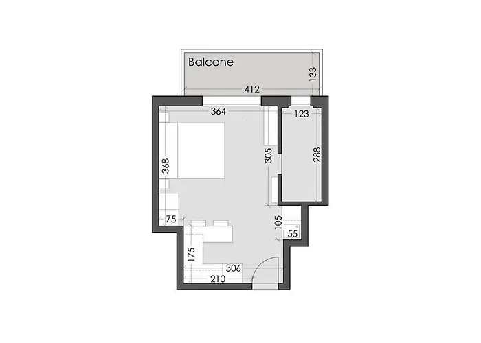 Monolocale Con Terrazzo *